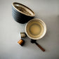 Handmade TEA CUP/BOWL 6oz / Color: Chocolate