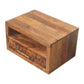 Solid Wood Arno Wall-Mounted Nightstand