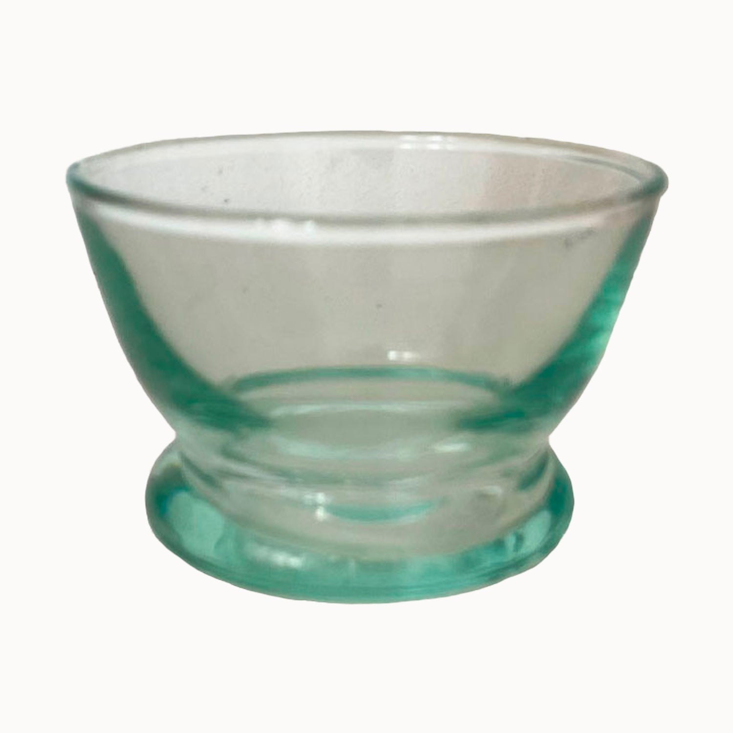 Footed Glass Bowl
