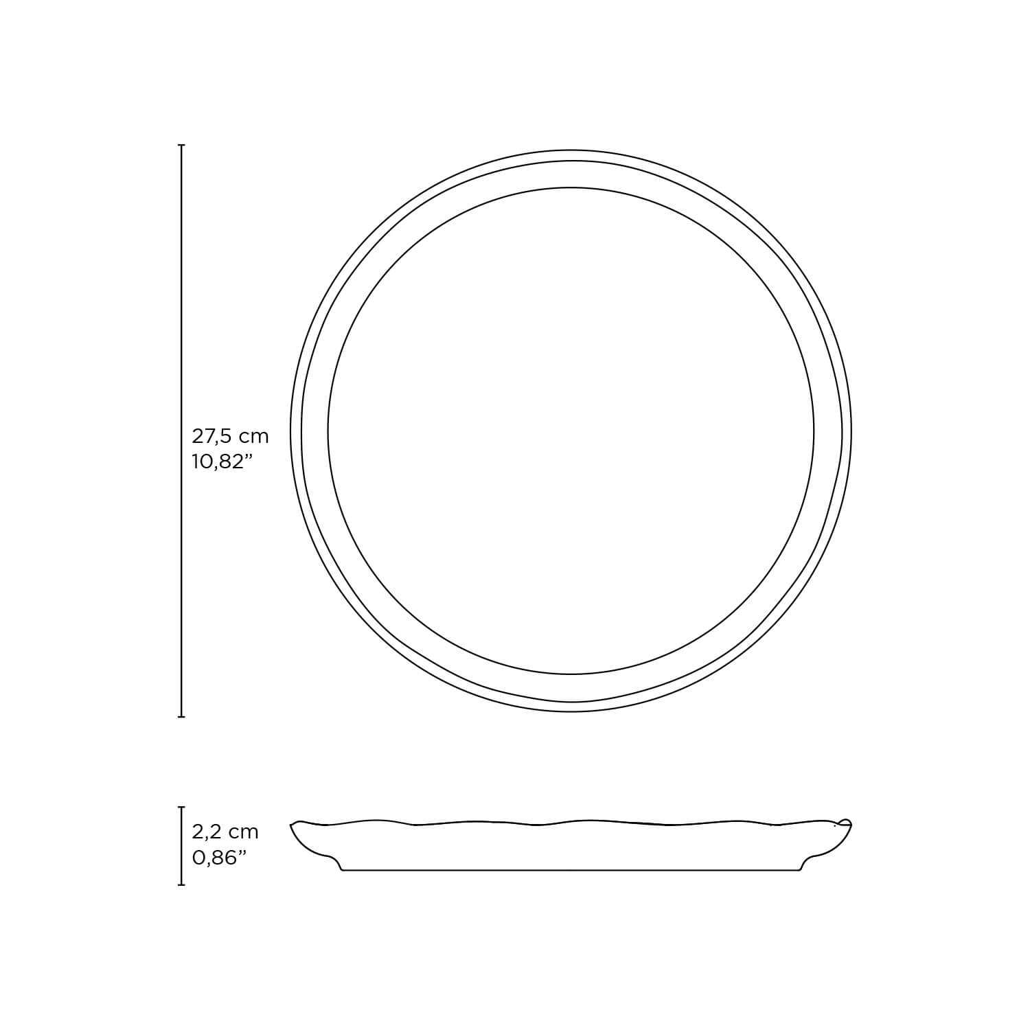 Dinner Plate Set of 6