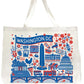 DC Landmarks Tote Bag