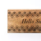 Wooden Word Blocks Set of 3 | Mango Wood | Handmade Décor