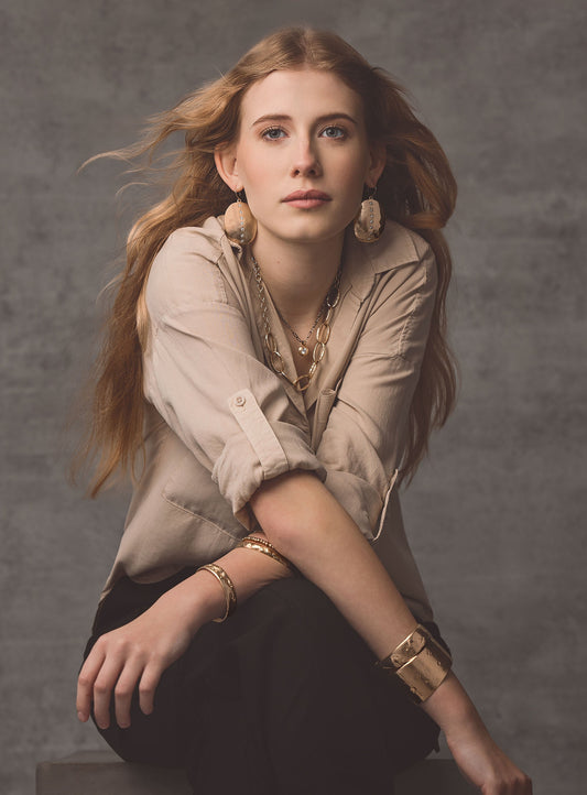 Carmen Bronze Earrings