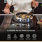 BE | LIVING CIRCLAD Series 12-Piece Cookware Set