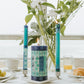 Blue & Green Painted Candles