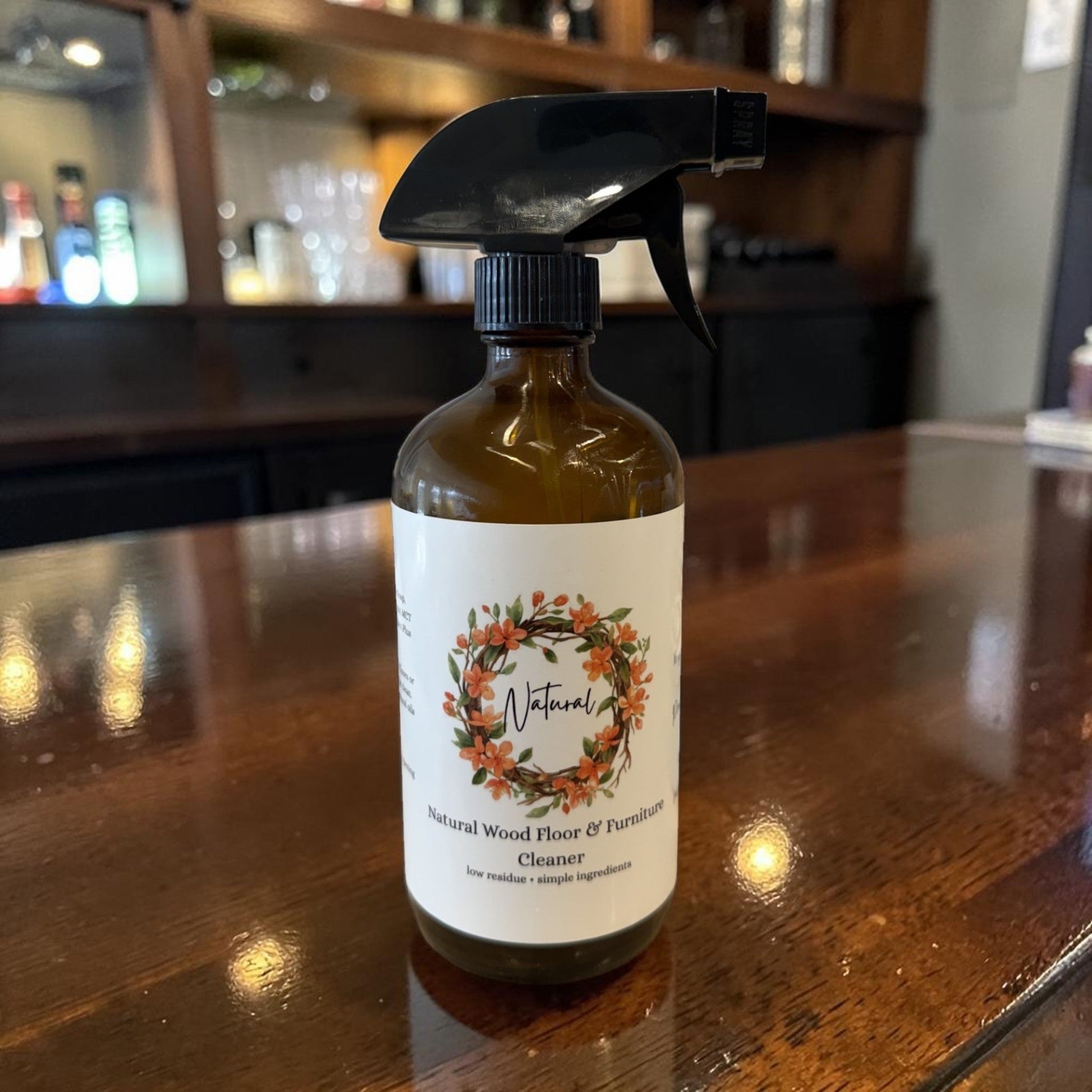 Natural Wood Care Kit | Wood Floor Cleaner & Wood Butter for Hardwood Floors and Furniture