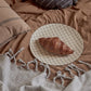 Gobi - Stripe Bed Cover - White / Anthracite