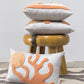 Sea Coral Throw Pillow