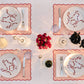 Ribbon Dinner Plates