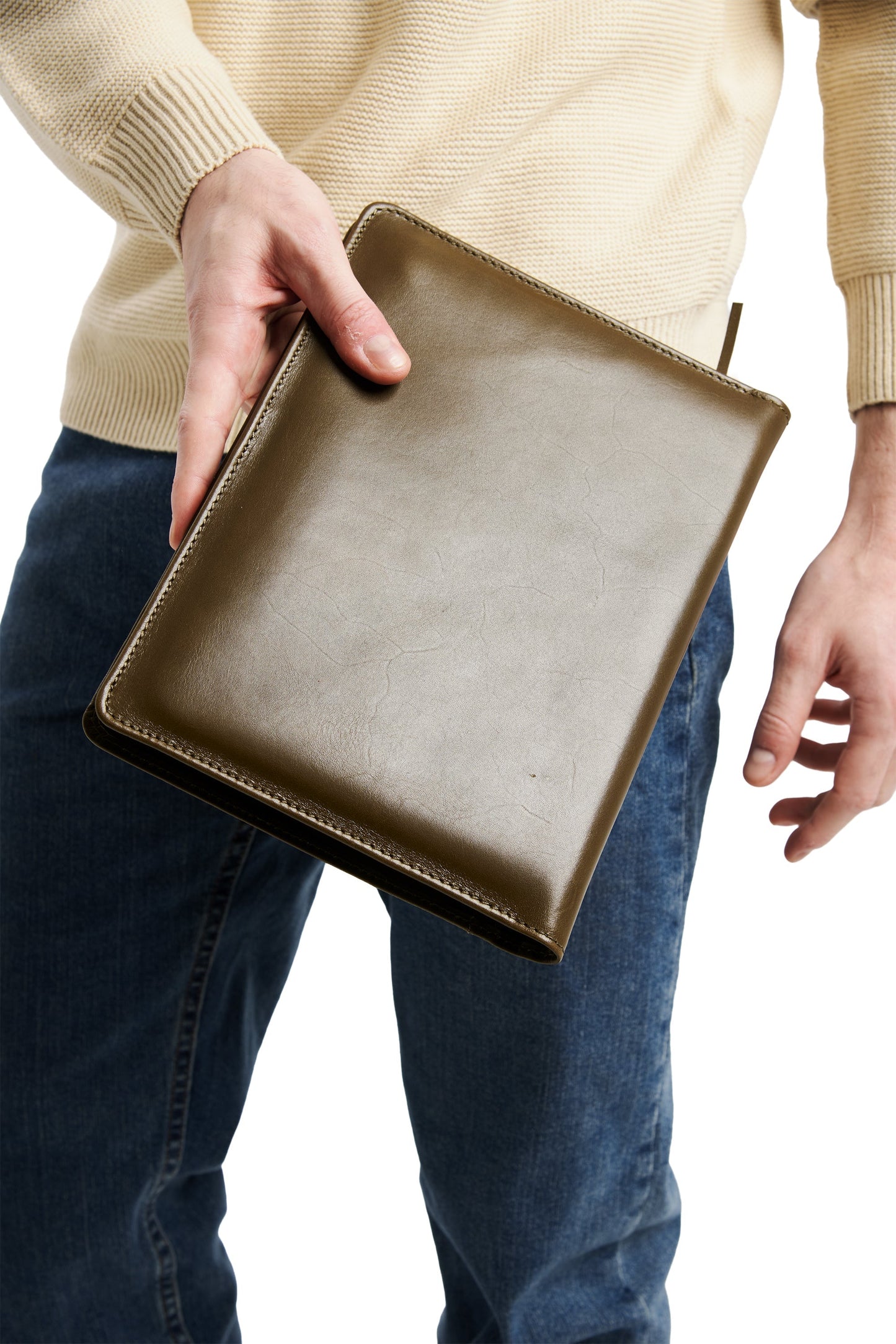 Theodore A5 Leather Journal Cover
