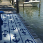 Anchor Blue & White