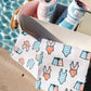 S/2 Tea Towel Set - Swimsuits & Popsicles, Melon & Saltwater