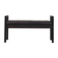 Solid Wood Gridline Bench
