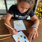 Happy Fruits: All-in-One Watercolor Postcard Kit for Kids
