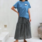 Sheep Embroidery Supima Cotton T-Shirt