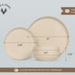 Dinnerware Set, 12 Piece Service for 4, Ceramic, Cambridge Classics