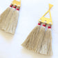 Trío Tassel Earring - Tan