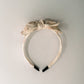 Three Little Bows Headband- Pré aux lapins