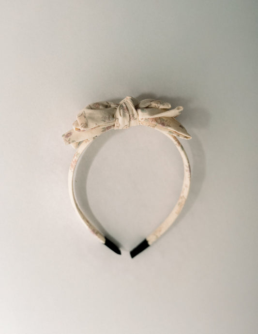 Three Little Bows Headband- Pré aux lapins