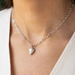 Silver Delicate Heart Necklace