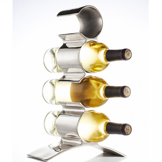 Munich Wine Bottle Holder Polished