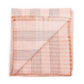 Silica Chalk Off White And Gray Stripes Pattern Soft Handwoven Merino Throw