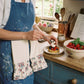 Rose Garden Ruffled Kitchen Towels (Set of 2)