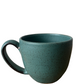 Luna Cappuccino Mug in Echeveria Teal