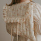 The Eloise Ruffle Backpack- Spring Petals