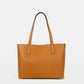Elba medium size structured tote in vegetable-tanned leather