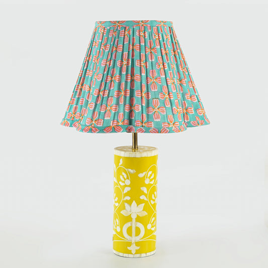 Petals Handblocked Lampshade