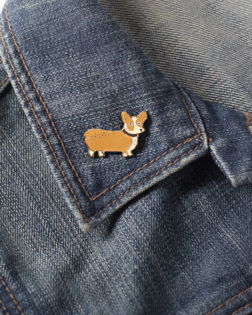 ENAMEL DOG PINS by Fringe Studio