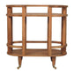 Solid Wood Isla Curved Butler Console