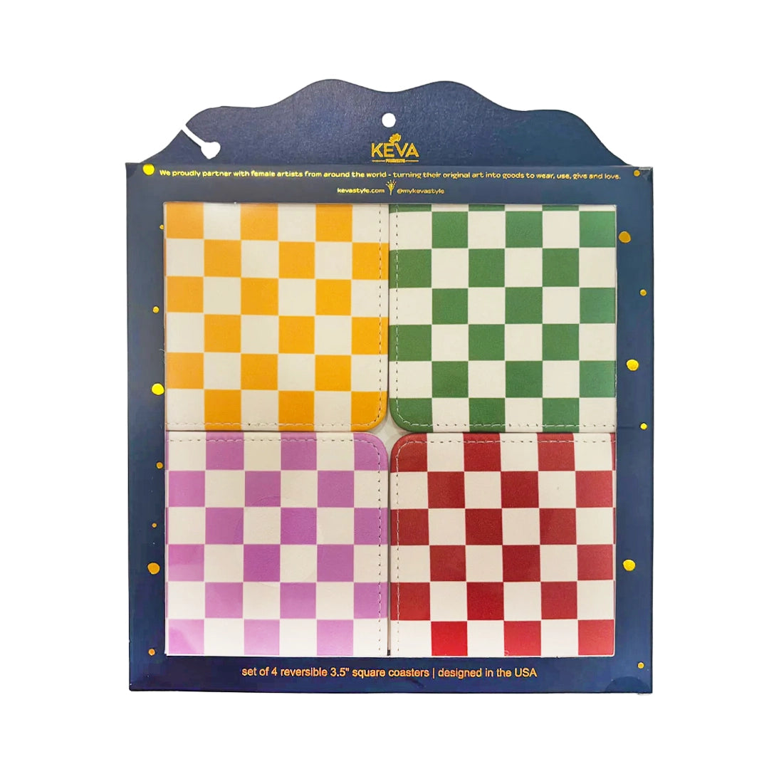 Homegrown Herbs Coasters, Set of 4