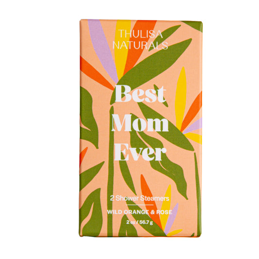 Mother's Day Orange and Rose Shower Steamer Gift Set
