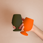 fall | stemm | silicone unbreakable wine glasses