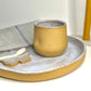Handmade Ceramic PLATES BUNDLE | Color: Ocean Sand. (Sizes: 8.5" & 6")