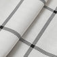 White Plaid | Dog Bed or Bed Cover