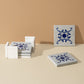 Andalusia Patterned Marble Tiles Coasters |  Set of 4