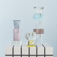 Nordic Glass Candleholder - Square - Clear
