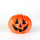 Happy Pumpkin Painted Candle