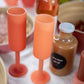 Terra + Peach | Seff | Unbreakable Champagne Flutes