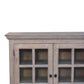 Solid Wood Stone Wash Triple Glazed Cabinet