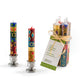 Shabbat Judaica Painted Candles