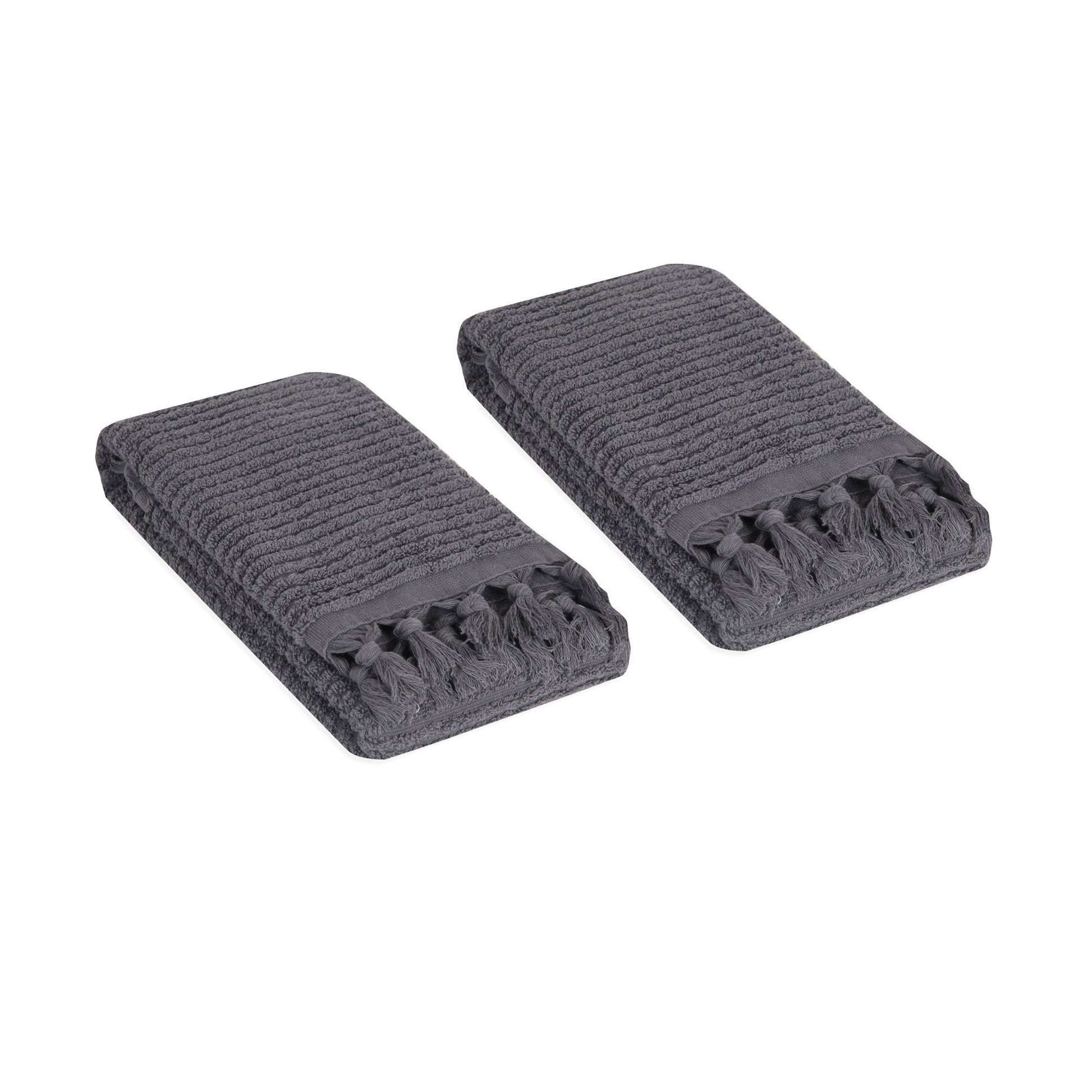 Ribbed Loom Terry Hand Towel