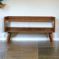 Solid Wood Nordic Storage Bench