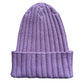 Ribbed Beanie - Iris