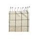 Gobi - Grid Bed Cover - Offwhite / Anthracite