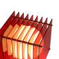 Lớp small square in red acrylic