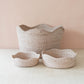 Jumbo Scallop Basket – Natural Handwoven Abaca Basket | LIKHÂ